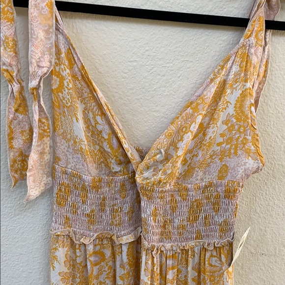 NWT Free People Let's Smock About It Maxi Dress - Picture 4 of 8